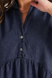 6042 Vestido Camisero Fluido - Miniatura 6
