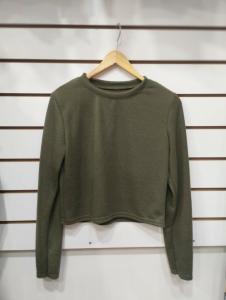 Remeras Crop de Lanilla