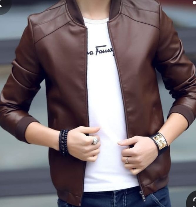 Campera de Cuero Elastizado - Imagen 3