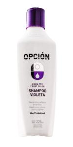 Opción Shampoo Matizador Violeta X 250 Ml
