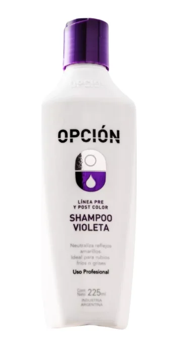 Opción Shampoo Matizador Violeta X 250 Ml