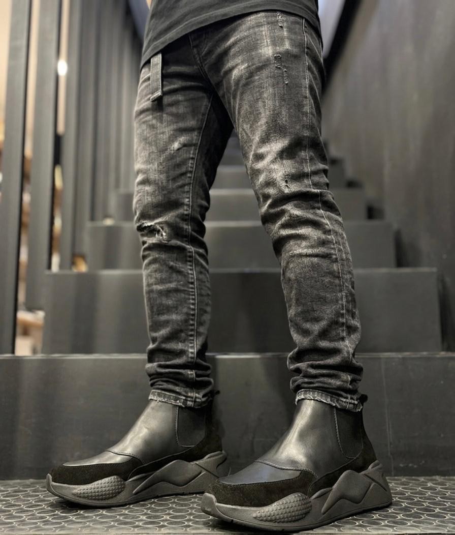 Bota Liverpool Vacuno Negro Oferta Efvo. en Locales sin Cambios - Imagen 2