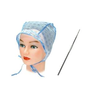5 Gorro Plástico para Reflejos Mechas con Aguja (palito)