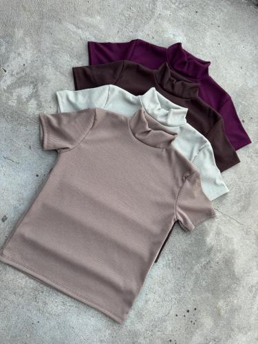 Remera-media Polera Morley con Algodon