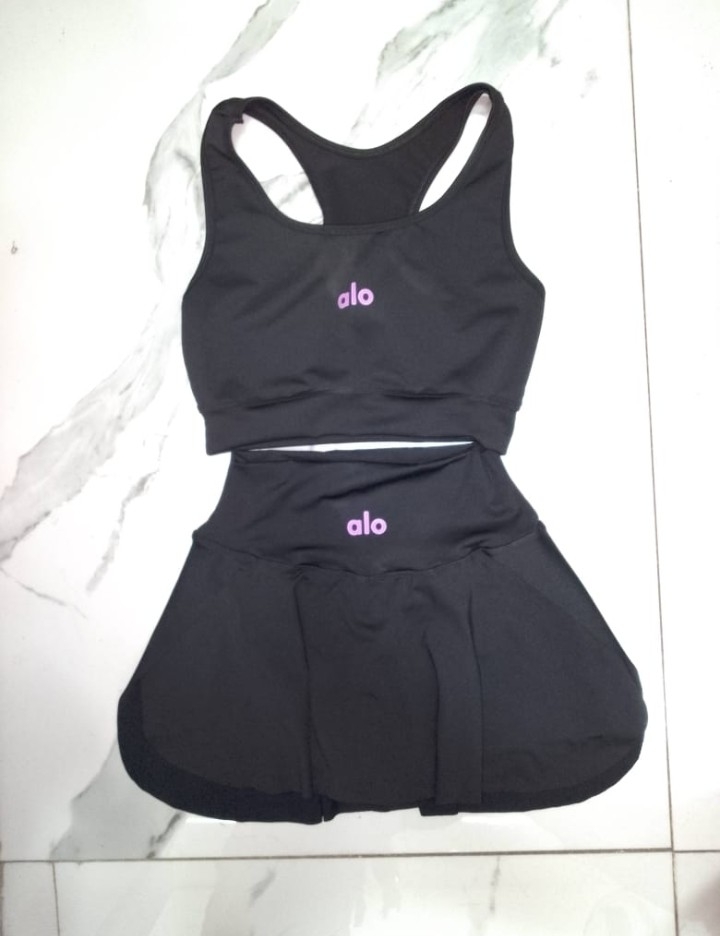 Conjunto Top Shorts Pollera - Imagen 2