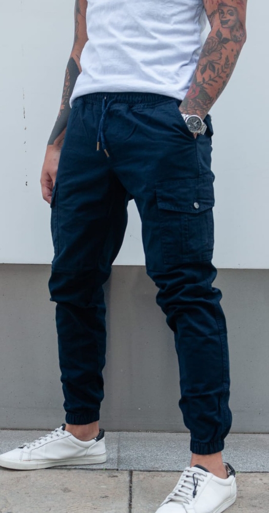 Jogger Cargo de Gabardina - Imagen 3