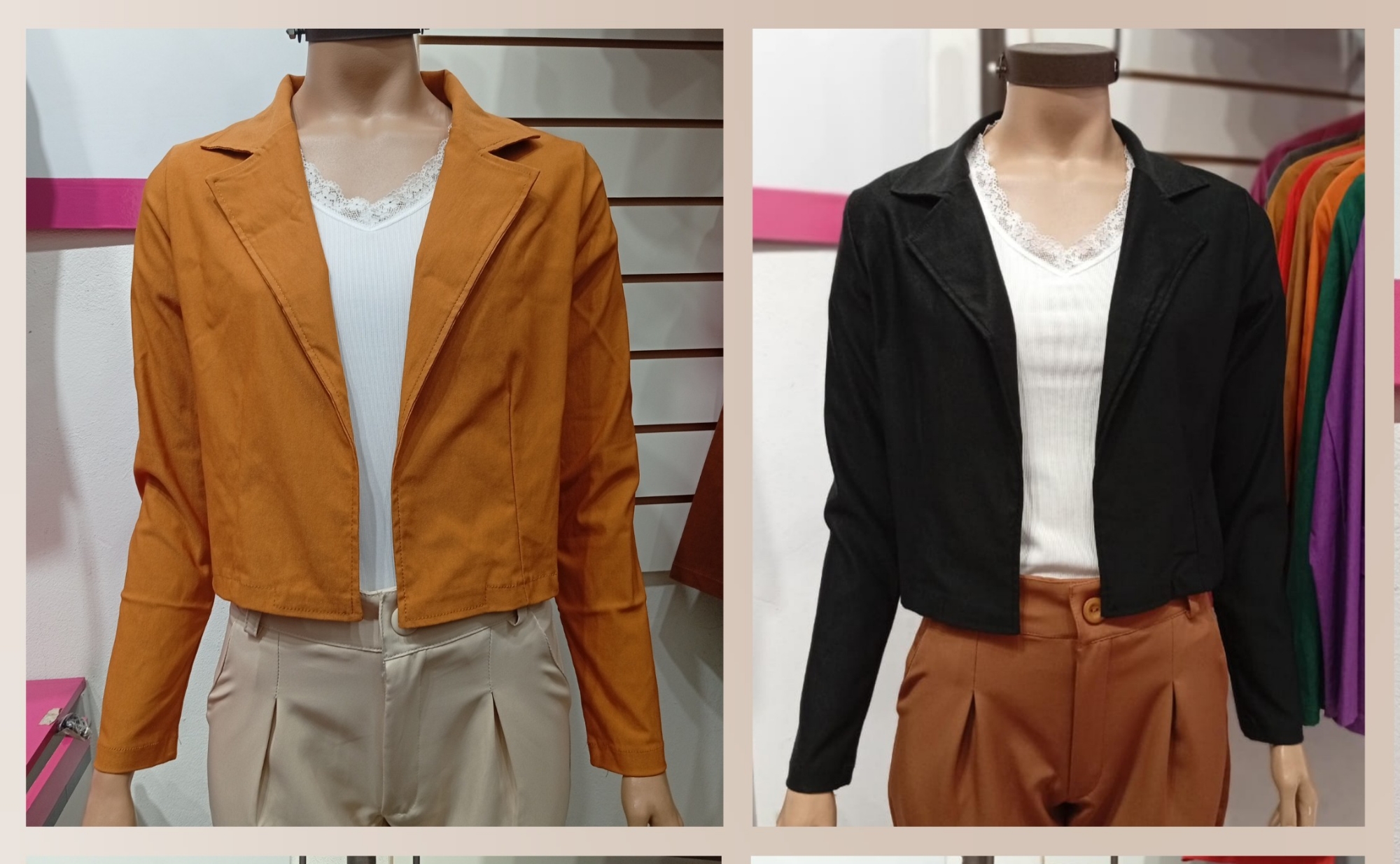 Blazer Corto de Bengalina - Imagen 2