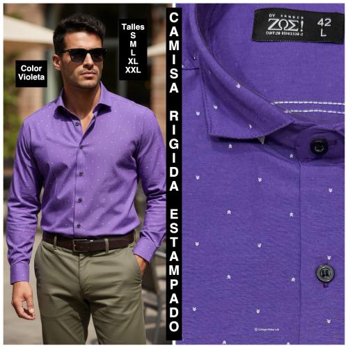 Camisa Estampadas Semi Entalladas
