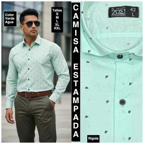 Camisa Estampadas Semi Entalladas - Miniatura 2