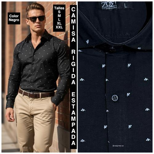 Camisa Estampadas Semi Entalladas - Miniatura 3