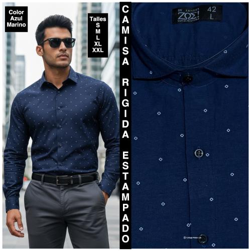 Camisa Estampadas Semi Entalladas - Miniatura 4