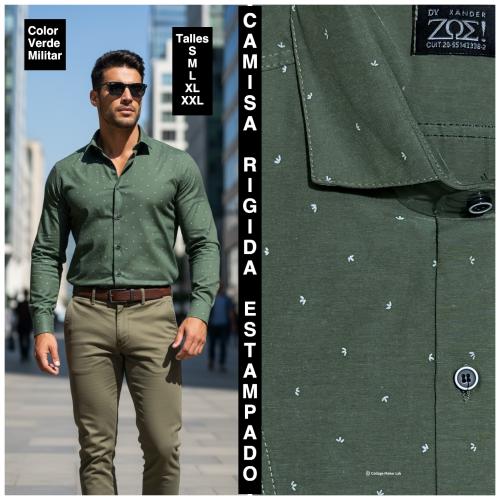 Camisa Estampadas Semi Entalladas - Miniatura 6