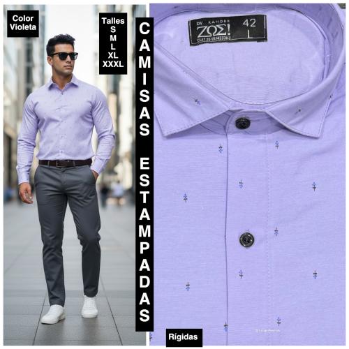 Camisa Estampadas Semi Entalladas - Miniatura 8