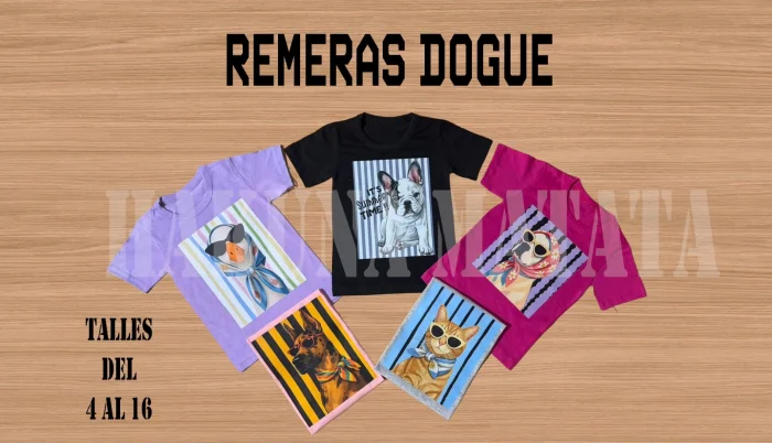Remeras Dogue