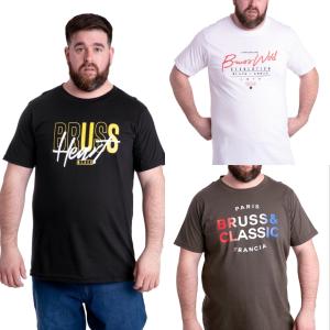 Remera Talle Especial Premium Manga Corta