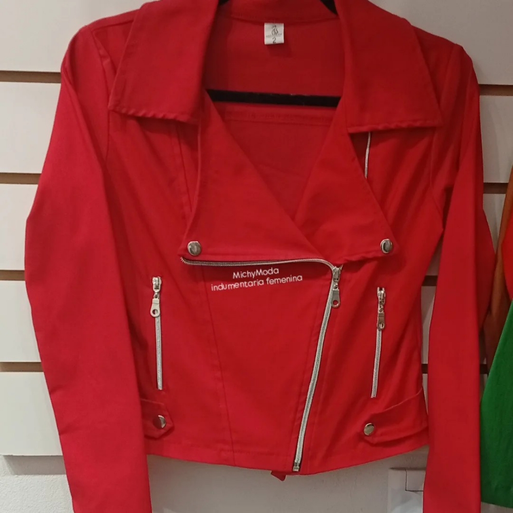 Campera Biker Cruzada - Imagen 2