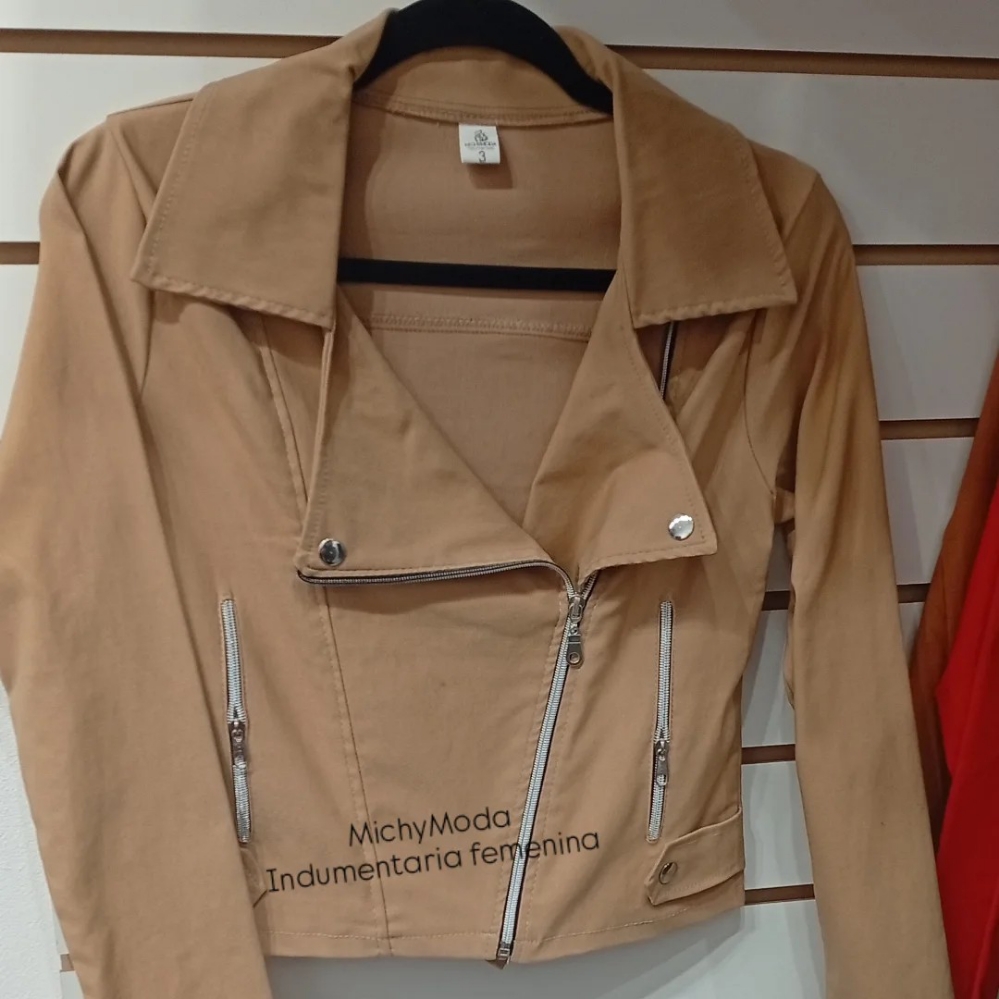 Campera Biker Cruzada - Imagen 3