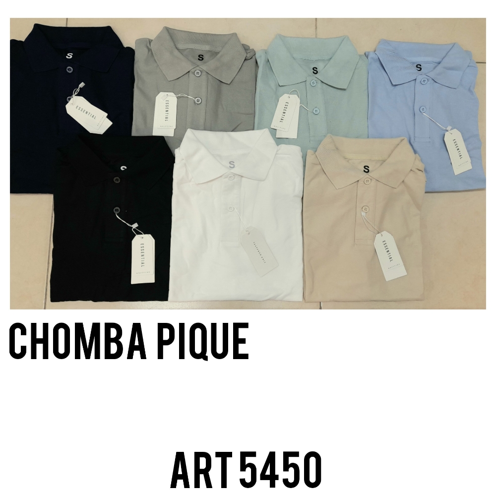 Chomba Piqué Lisa por Mayor - Imagen 2