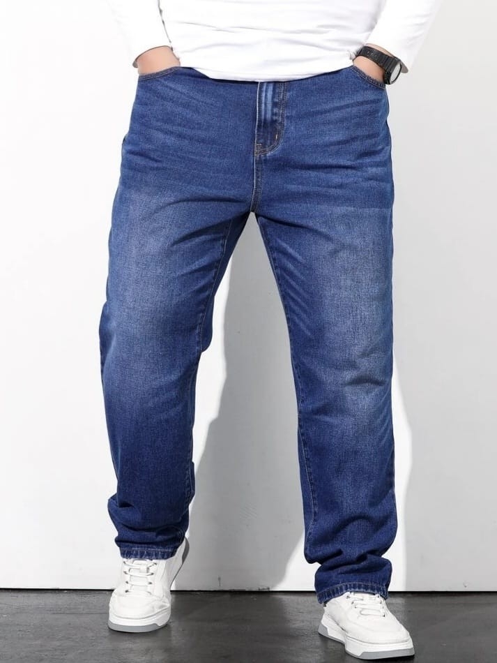 Jeans Clasico Recto Talle Especial - Imagen 2