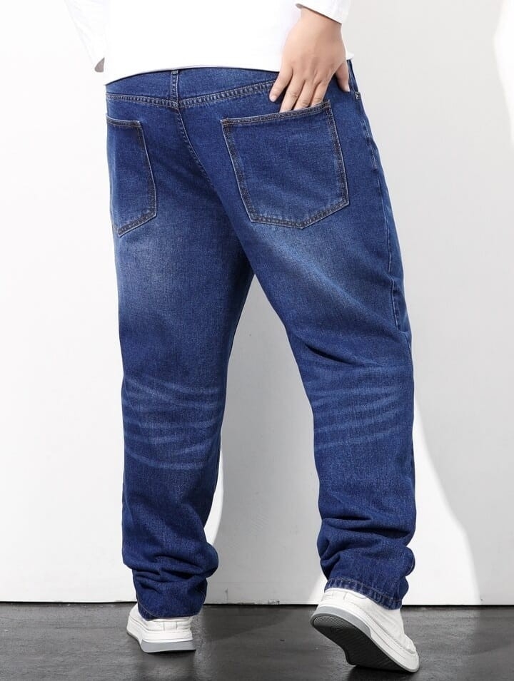 Jeans Clasico Recto Talle Especial - Imagen 3