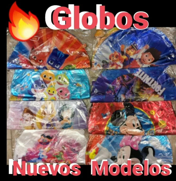 Bolsa Globos 50 Unidades Diseños