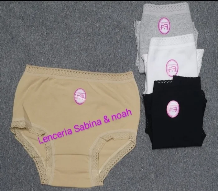 Bombacha F y F Art 245 Algodon y Puntilla