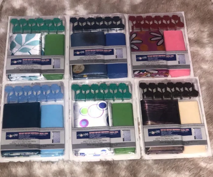 Set de Cortinas de Baño, 3 Piezas Estampados