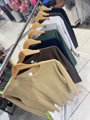 Remeras con Botón Manga Larga - Miniatura 6