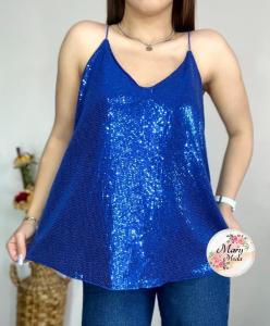 Musculosa Lentejuela Brillo - Miniatura 3