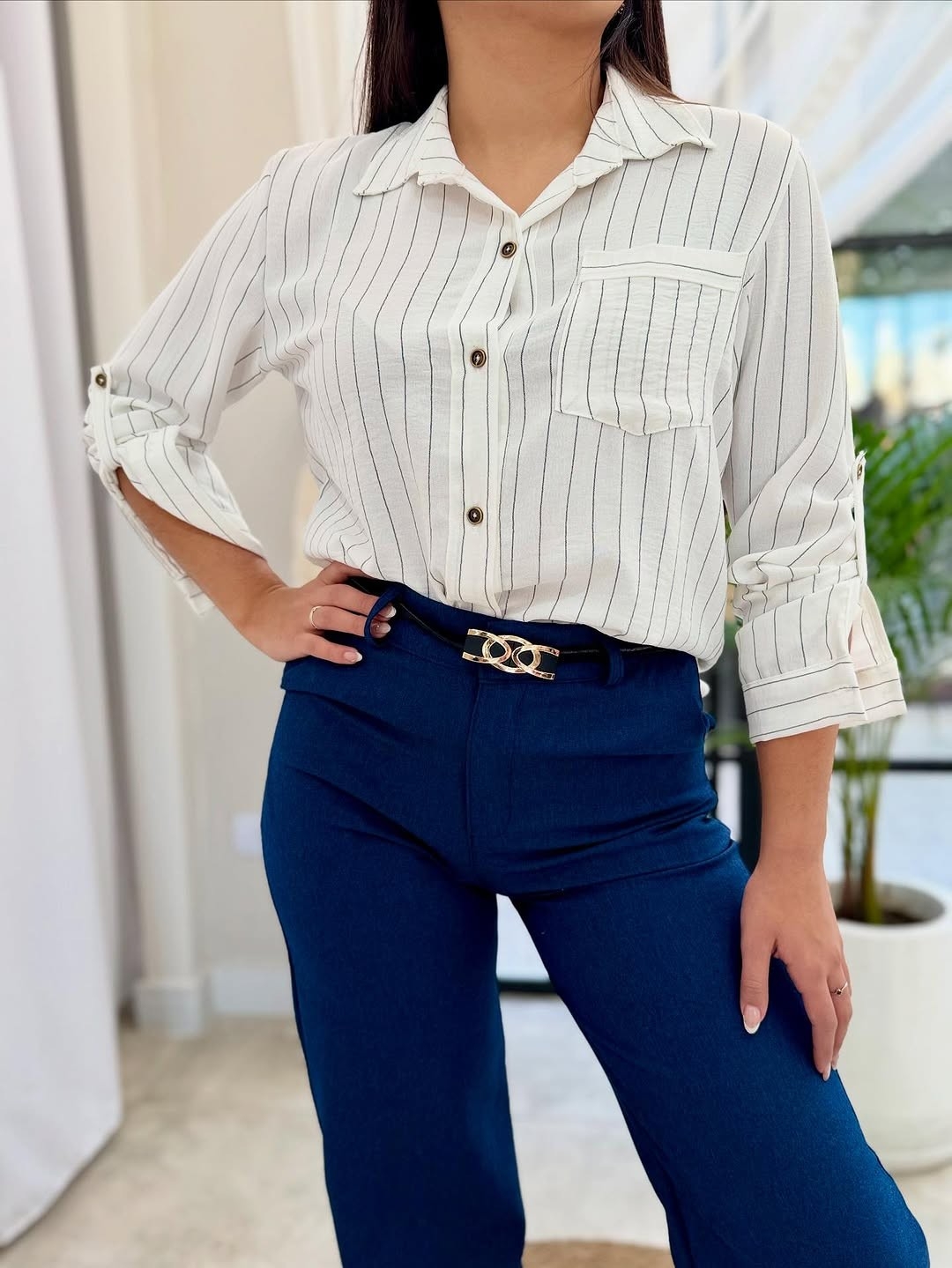 Camisa Rayada Cey - Imagen 2