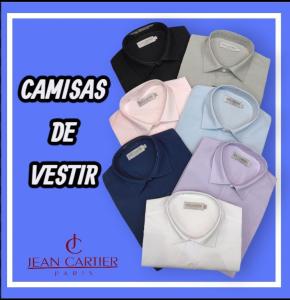 Camisa de Vestir Cuello Italiano - Miniatura 3