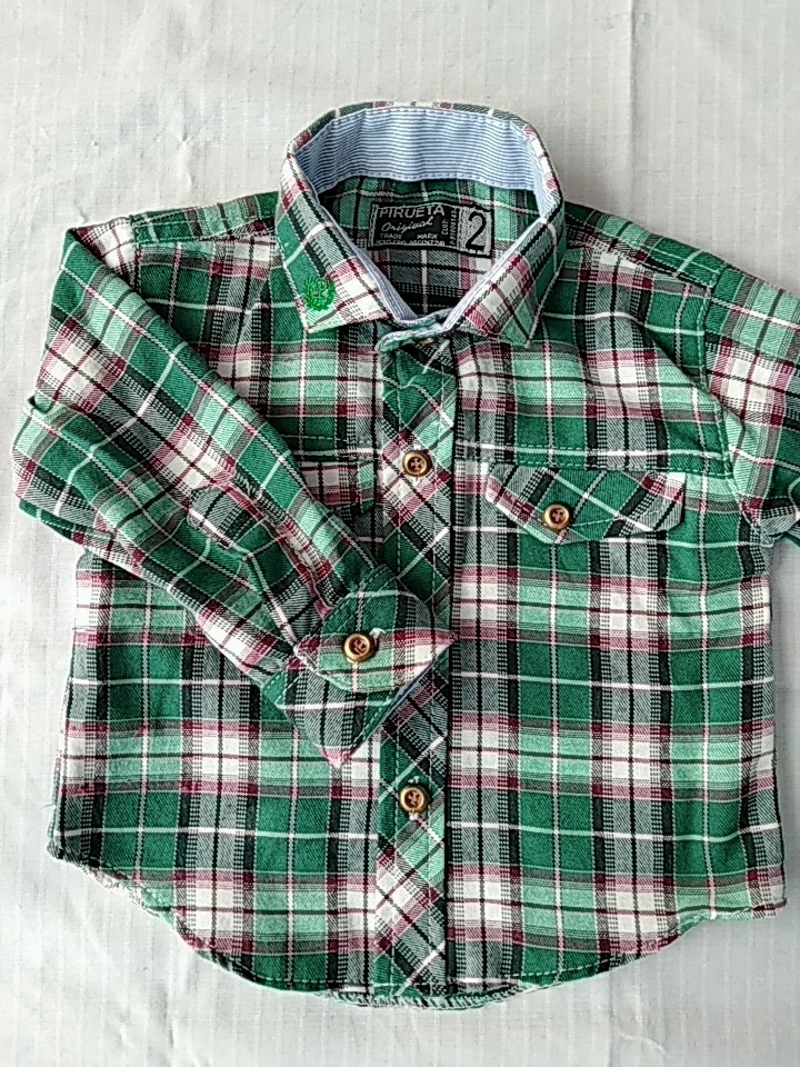 Camisas Leñadora Bebe - Imagen 2