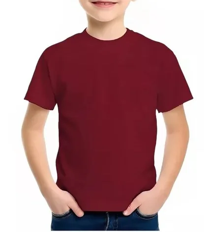 Remeras Lisas Unisex de Niño