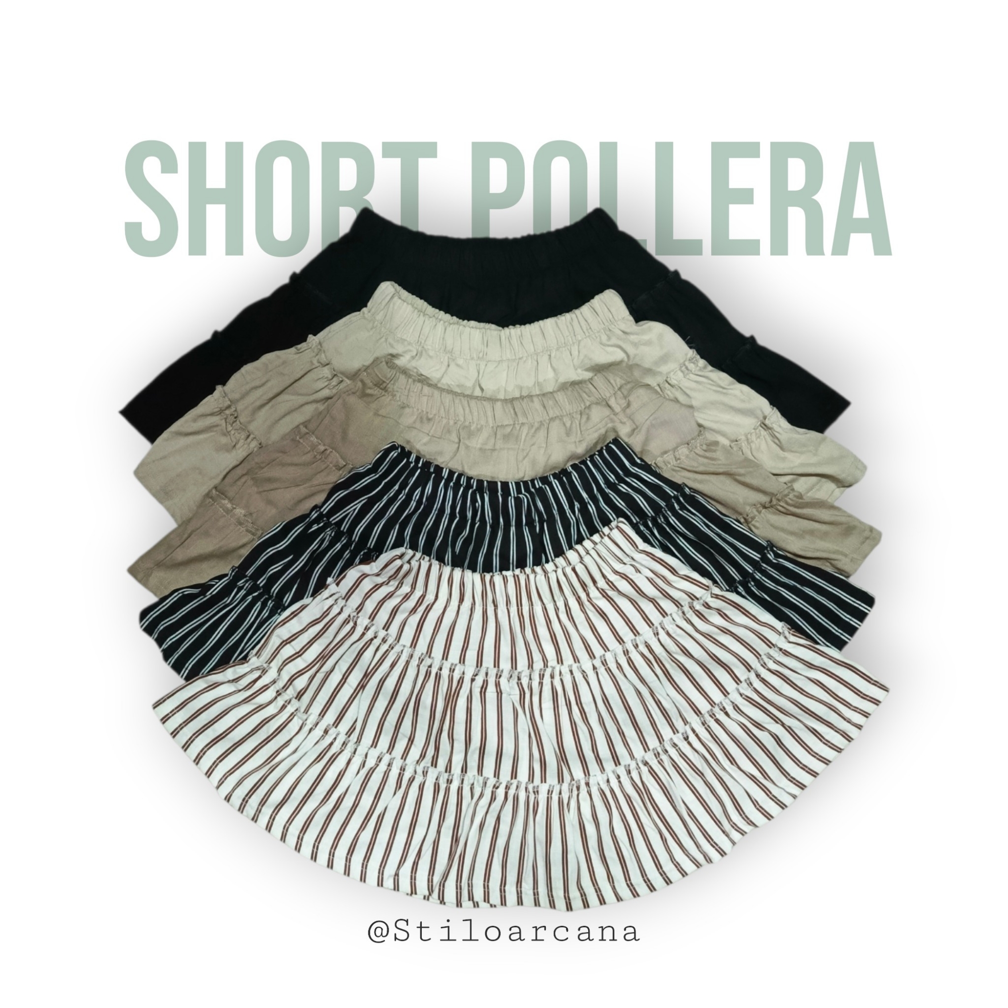 Short Pollera Lino Prox Ingreso - Imagen 2