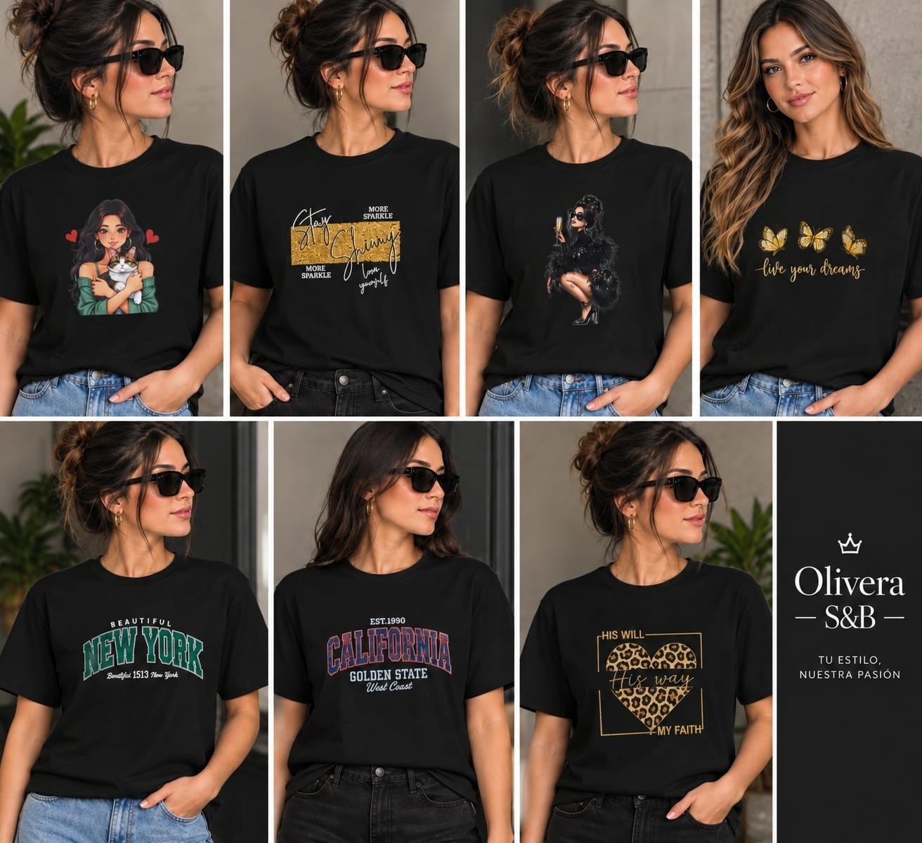 Remeras de Dama-algodon Peinado - Imagen 3