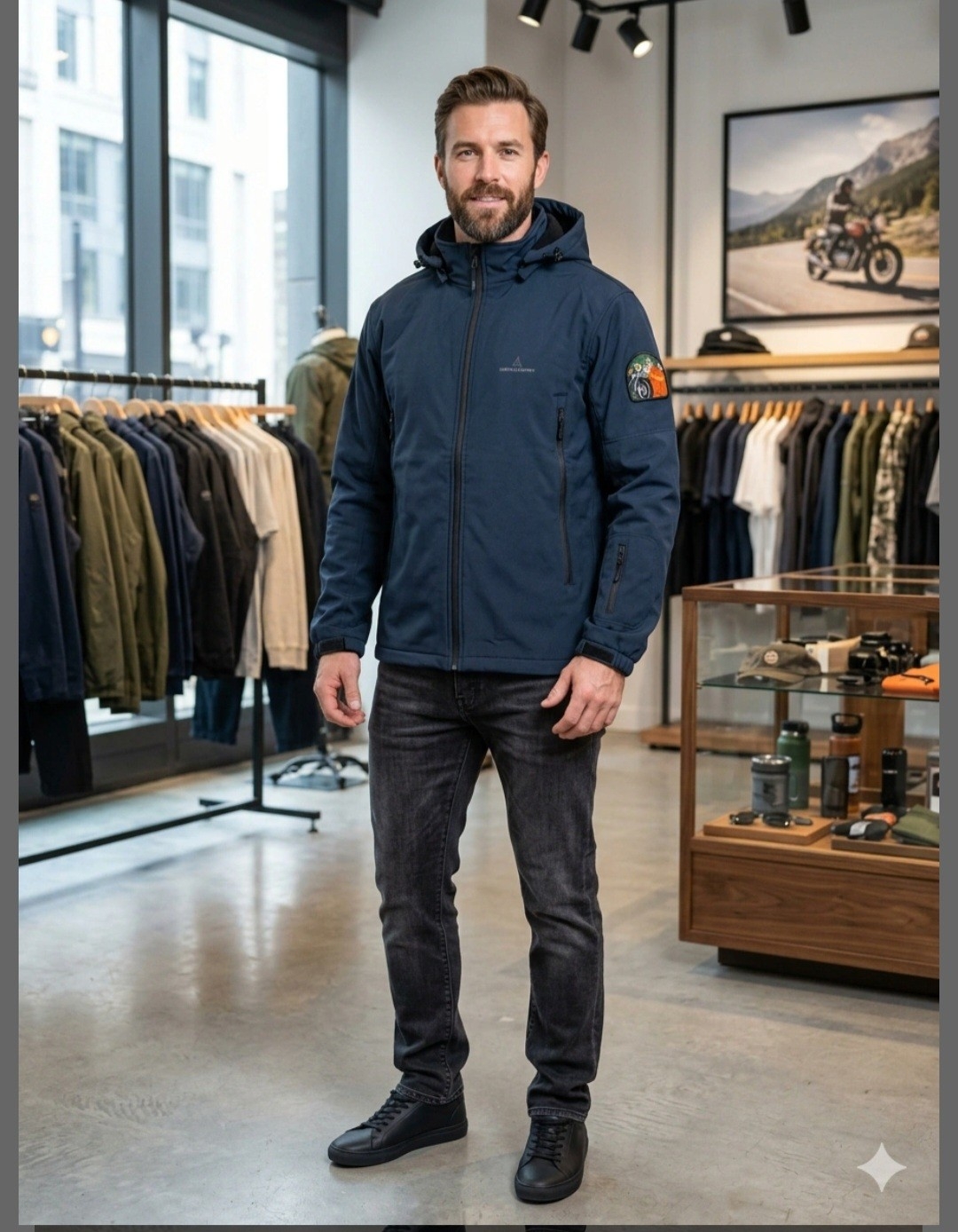 Campera Neoprene Urban Luxury - Imagen 5