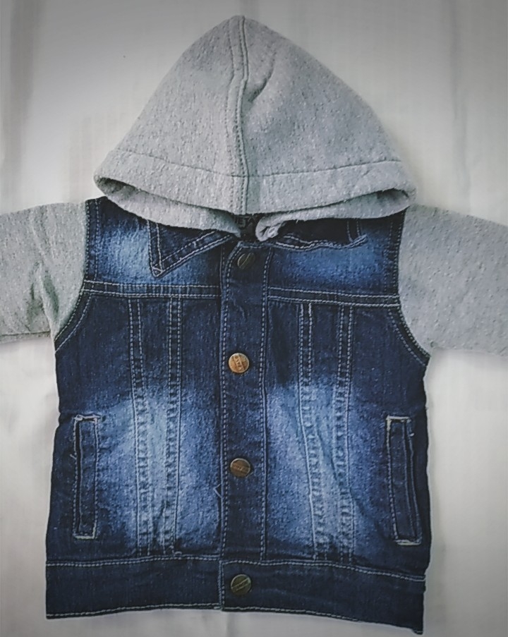 Campera Bebé con Manga y Capucha de Frisa - Imagen 2