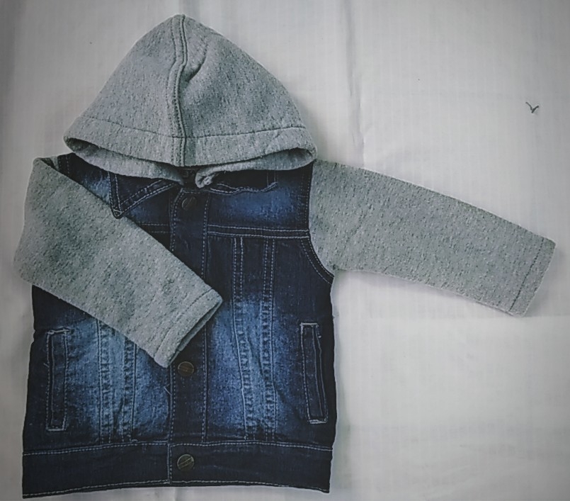 Campera Bebé con Manga y Capucha de Frisa - Imagen 3