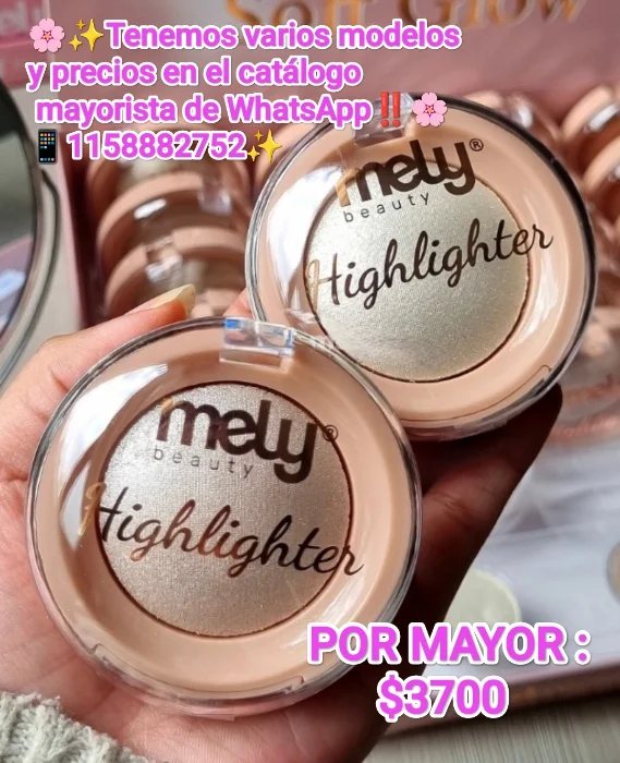 Iluminador en Polvo de Mely (varios Modelos y Precios en Cada Foto)