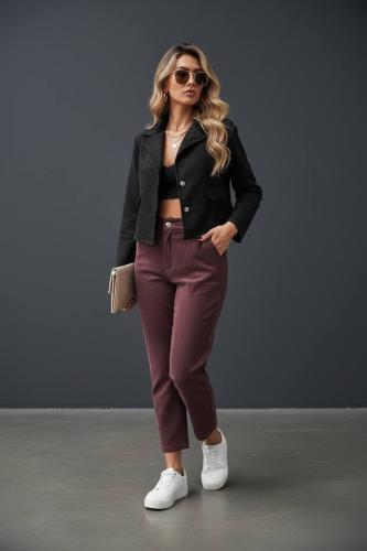 Campera Corina de Sued Gamusado - Miniatura 2
