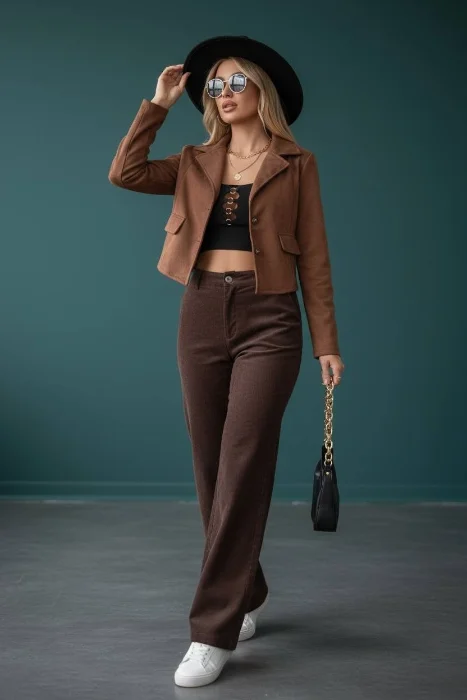 Campera Corina de Sued Gamusado