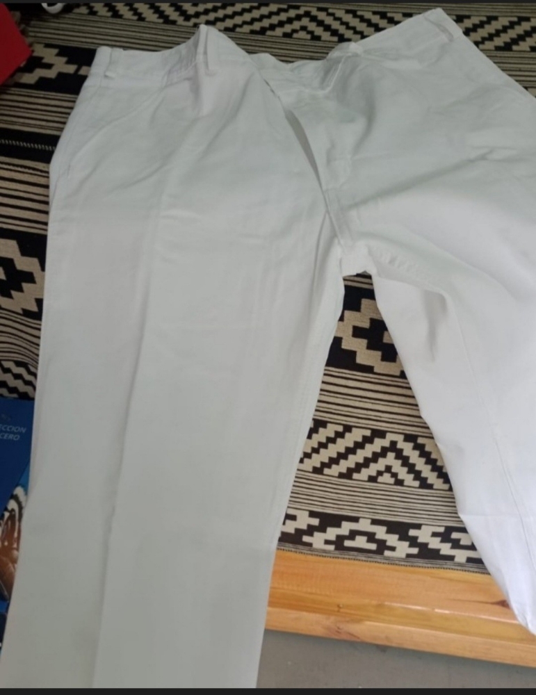 Pantalon Blanco de Trabajo - Imagen 3