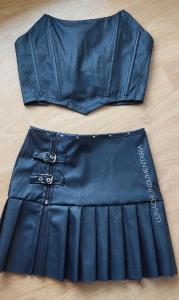 Pollera Engomada con Cierre y Hebillas - Miniatura 2
