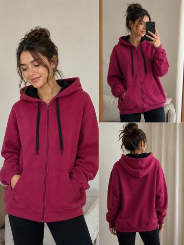 Campera Friza Peinada