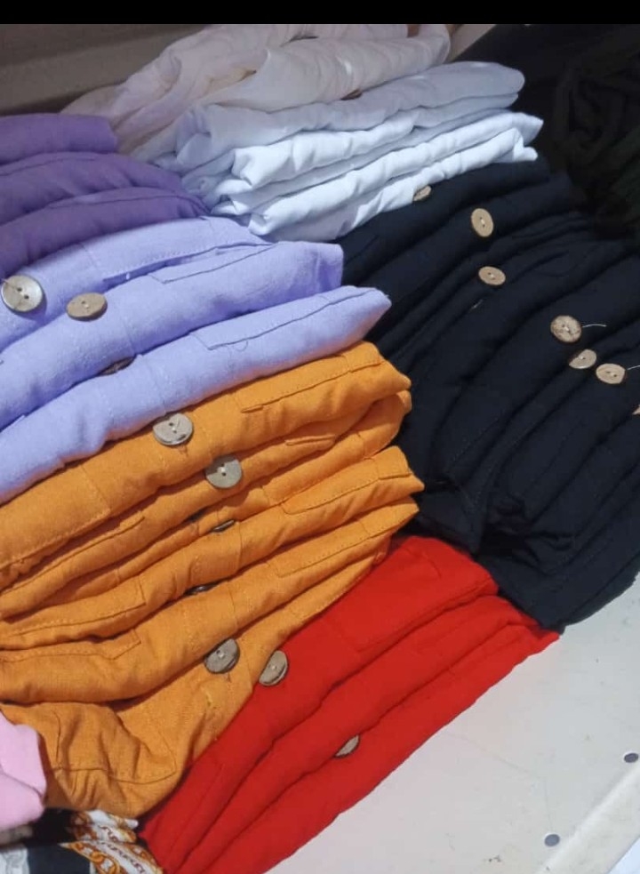Camisa de Lino Talles Especiales - Imagen 5