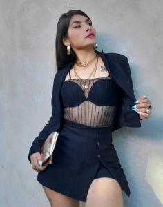 Conjunto Bleizer+shorts Pollera Bengalina Elastizado - Miniatura 3
