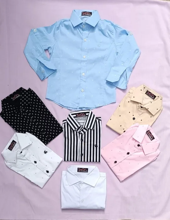 Camisas de Niño Elastizado