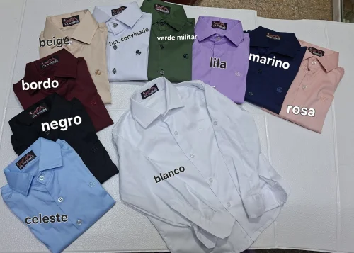 Camisas de Niño Elastizado