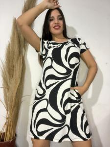 Vestidos Estampados C/evase