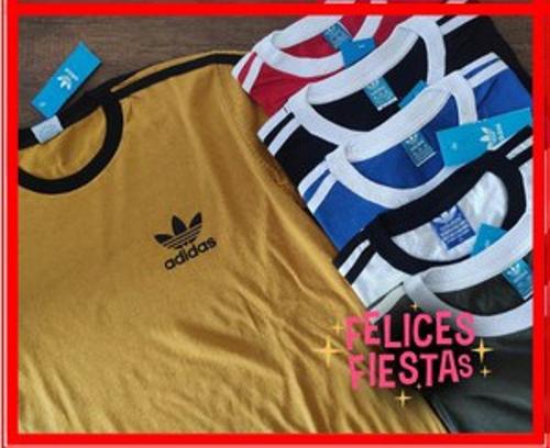 Remera Adidas 3 Rayas